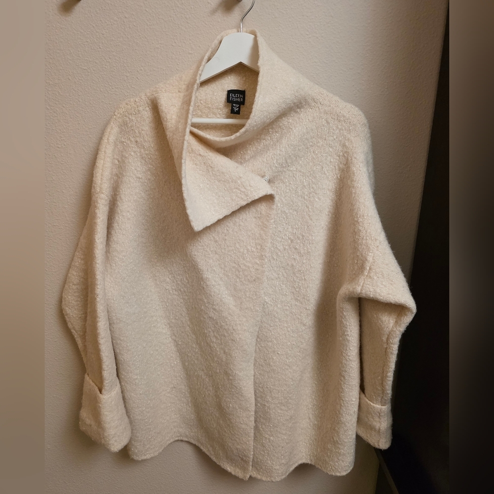 Eileen Fisher Wool Alpaca Coat